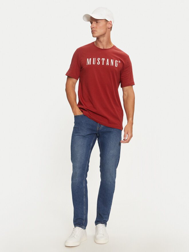 Mustang Mustang Majica Austin 1014695 Rdeča Regular Fit