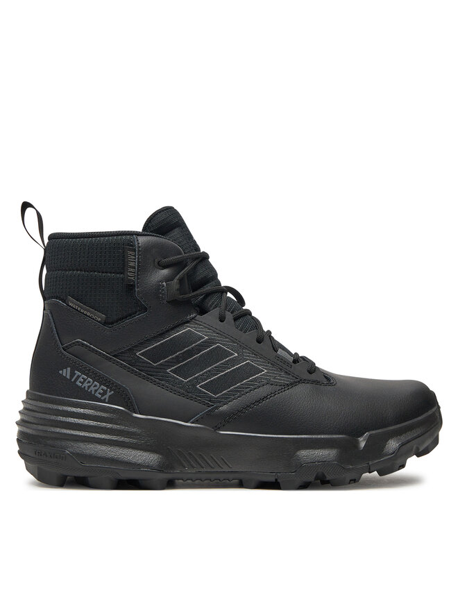 adidas Трекінгові черевики adidas Unity Leather Mid RAIN.RDY IF4977 Чорний
