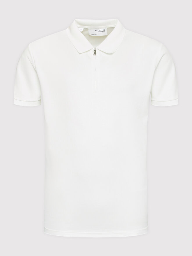 Selected Homme Selected Homme Pólóing Fave 16079026 Fehér Regular Fit
