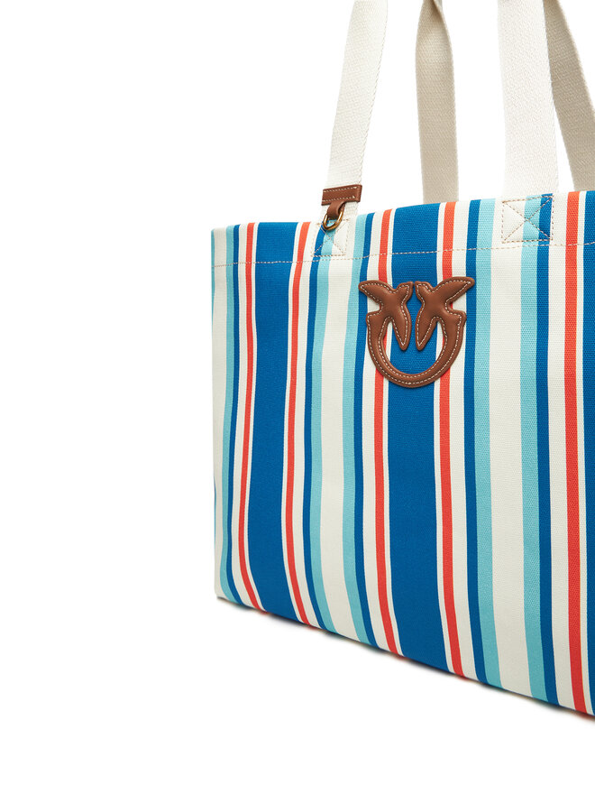 PINKO Torebka PINKO Shopping Bag Extra PE 25 PLTT 104754 A2G5 Niebieski