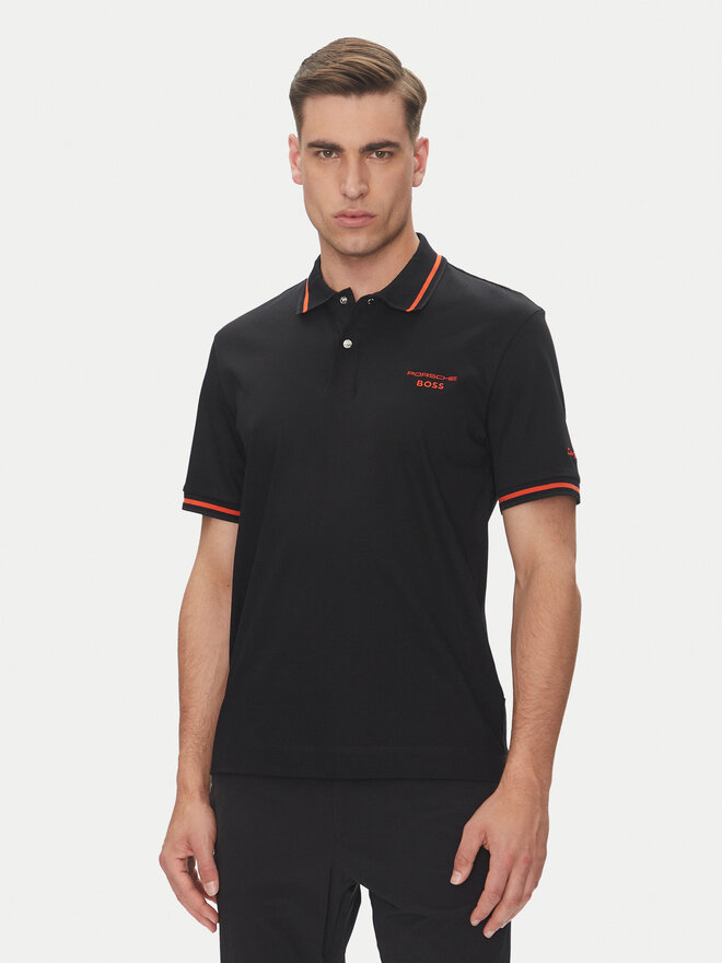 BOSS BOSS Поло C-Parris 197 50543257 Чорний Regular Fit