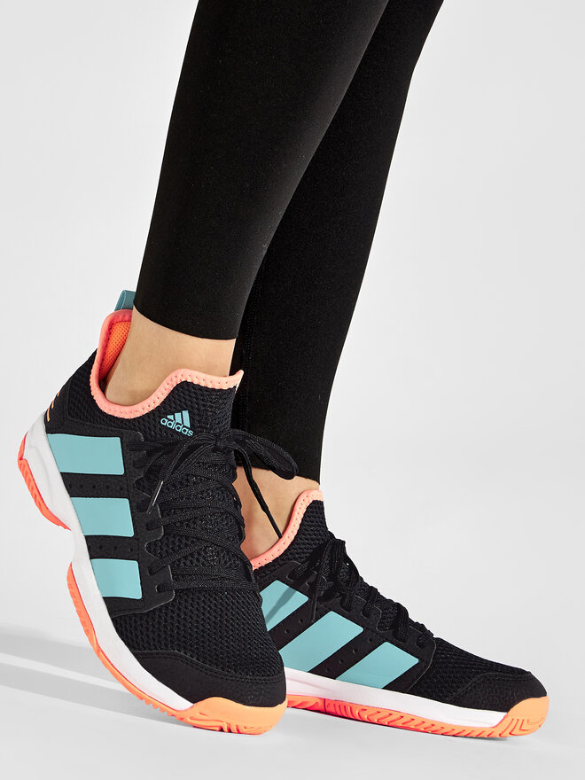 Adidas stabil x noir et orange new arrivals