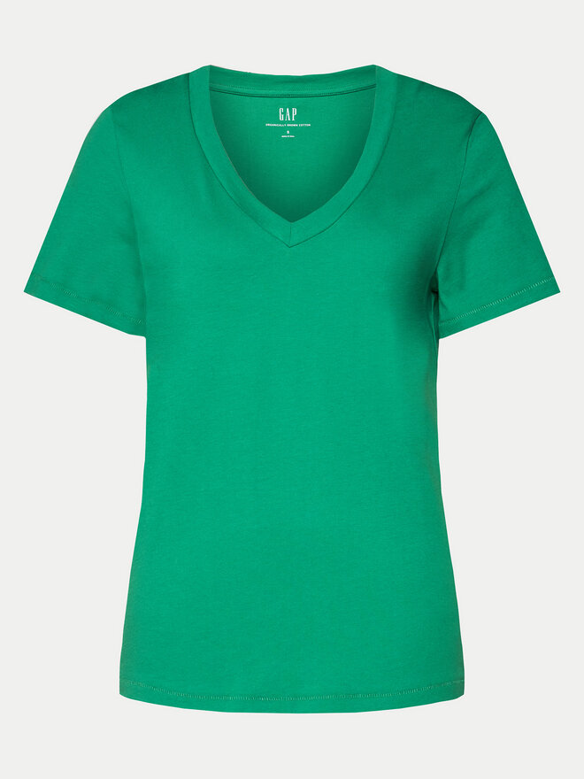 Gap Gap Camiseta 740140-50 Verde Regular Fit