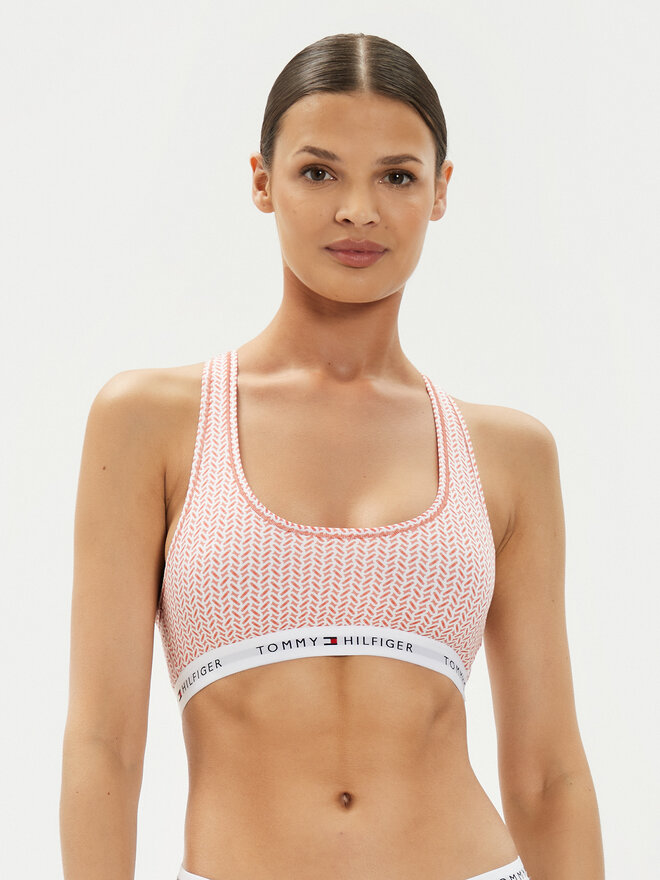 Tommy Hilfiger Tommy Hilfiger Melltartó felső UW0UW04548 Narancssárga