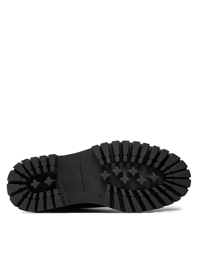 Tommy Hilfiger Μποτάκια με λάστιχο Tommy Hilfiger Chunky FM0FM05197 Μαύρο