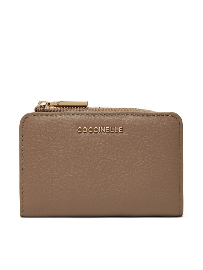 Coccinelle Мале жіноче портмоне Coccinelle MW5 Metallic Soft E2 MW5 17 01 01 Коричневий