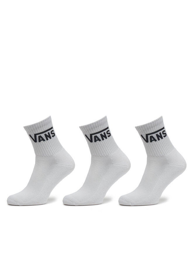 Vans Zestaw 3 par wysokich skarpet męskich Vans Classic VN000BHX Biały