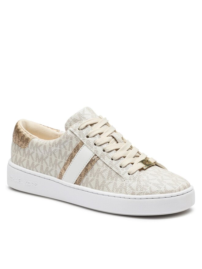 Sneakers MICHAEL Michael Kors Irving Stripe Lace Up 43F3IRFS2B Ecru fr.eschuhe.ch