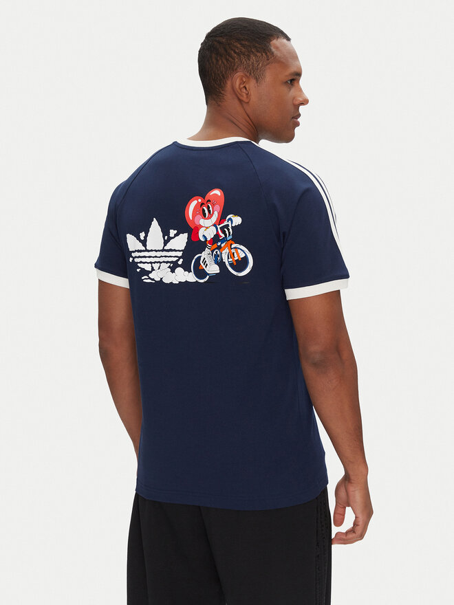 adidas adidas Póló JP0984 Sötétkék Slim Fit