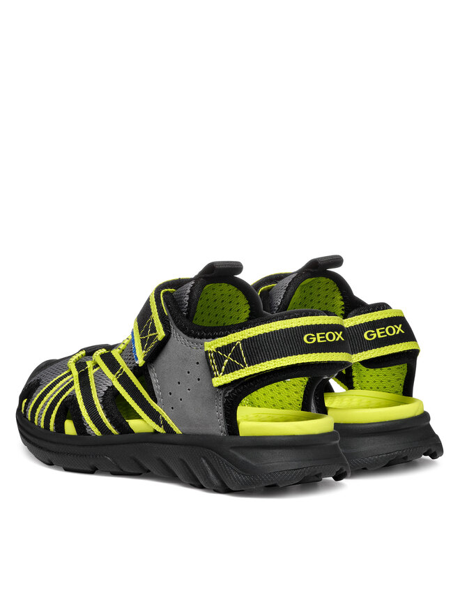 Geox Сандали Geox J Airadyum Bo J55F1A 1454 C0666 M Сив