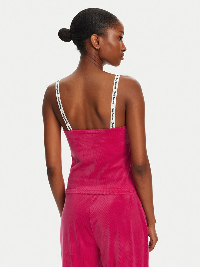 Juicy Couture Juicy Couture Топ Elina JCLCT125501 Рожевий Slim Fit