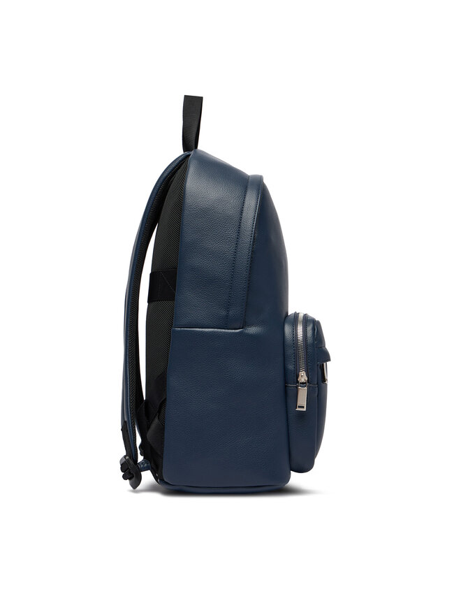 Calvin Klein Reiserucksack Calvin Klein Raised Round Backpack LV04D3155G Dunkelblau