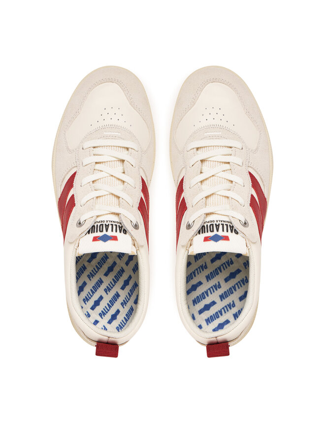 Palladium Sneakersy Palladium Pallacup Flame Lth 74485-174-M Bílá