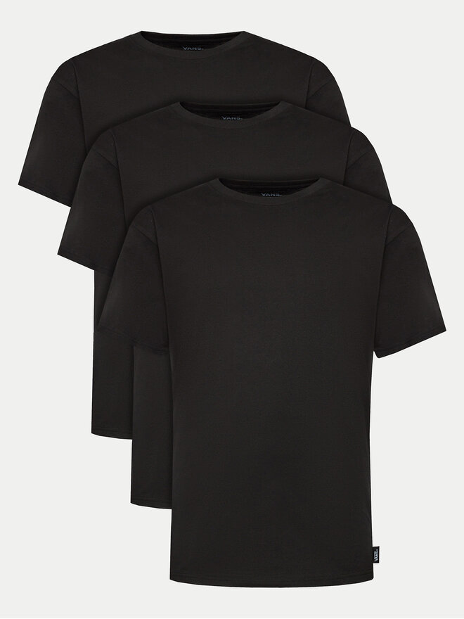 Vans Vans 3er-Set T-Shirts VN000KHD Schwarz Regular Fit