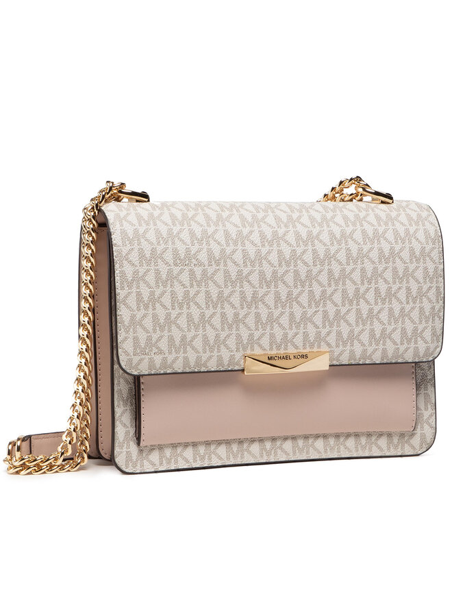 Handtasche MICHAEL Michael Kors Jade 30H9GJ4L3B Beige eschuhe
