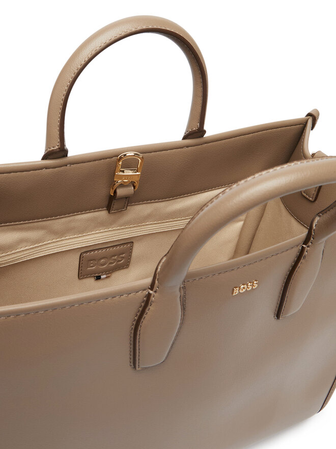 BOSS Handtasche BOSS 50547947 Dunkelbeige