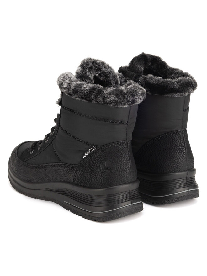Rieker Botine Rieker L7742-00 Negru