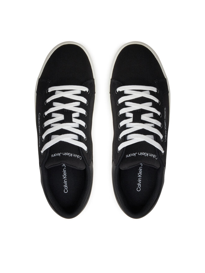 Calvin Klein Jeans Sneakers Calvin Klein Jeans Classic Cupsole Low Lth In Dc YM0YM00976 Negru