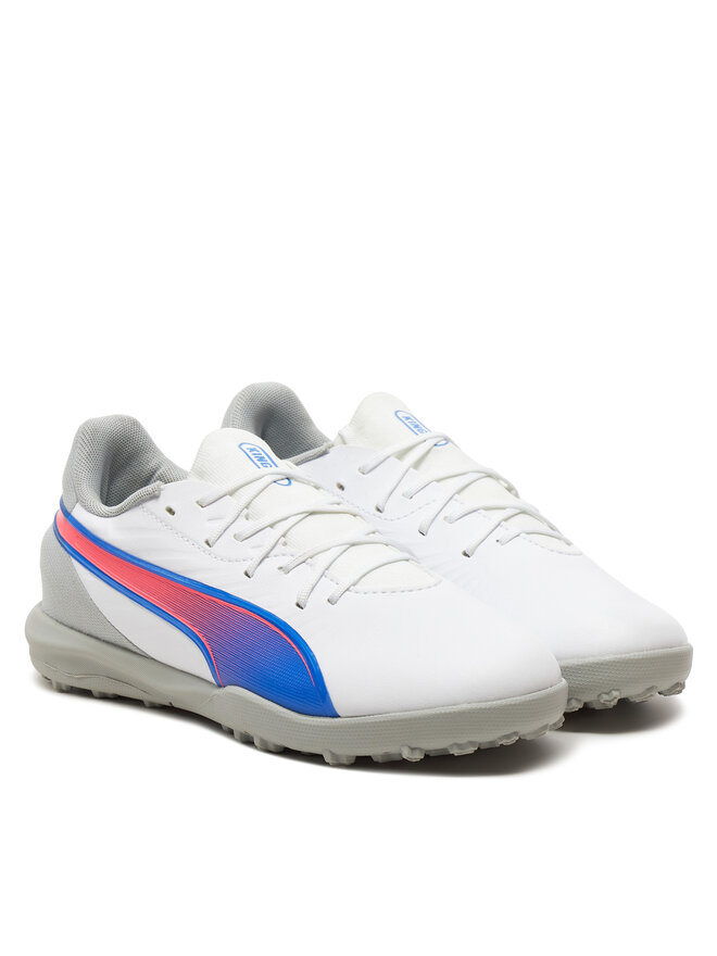 Puma Zapatos de fútbol Puma King Match Tt Jr 108050 Blanco