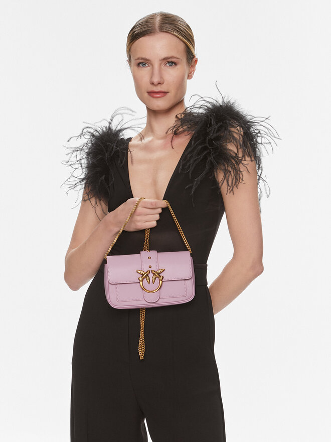 PINKO Rankinė Pinko Love One Pocket C PE 24 PLTT 100061 A0F1 Violetinė
