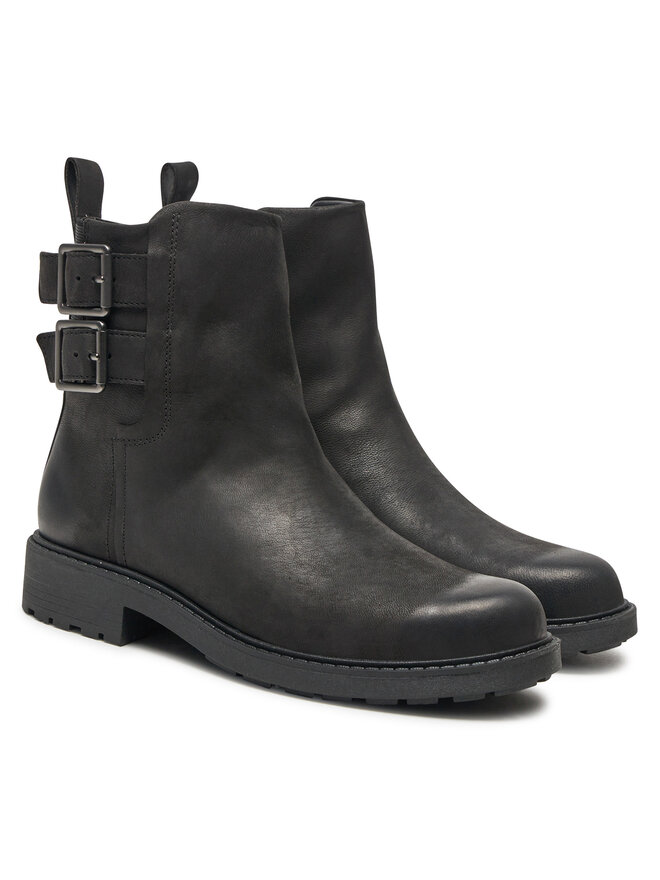 Clarks Μποτάκια Clarks Orinoco 2 Bay 26178858 Μαύρο