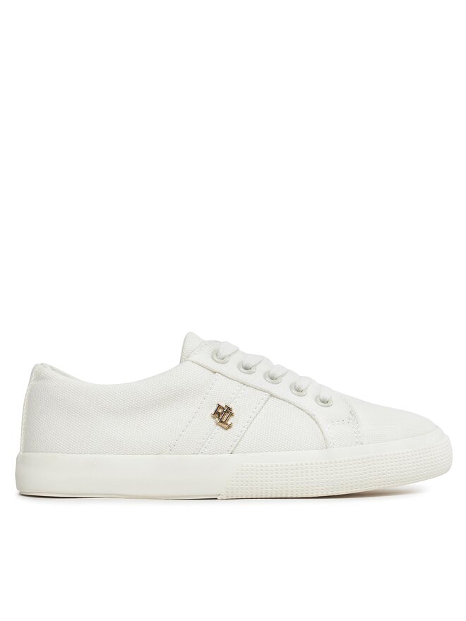 LAUREN RALPH LAUREN Πάνινα παπούτσια Lauren Ralph Lauren Janson II 802804598001 Λευκό