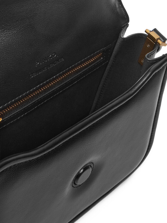 PINKO Kabelka PINKO Love Box Bag Fl Mini PE 25 PLTT 104297 A26J Černá