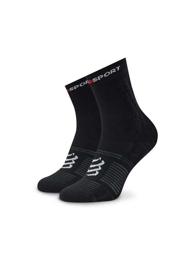 Compressport Calcetines altos unisex Compressport Pro Racing V4.0 Trail U XU00048B Negro