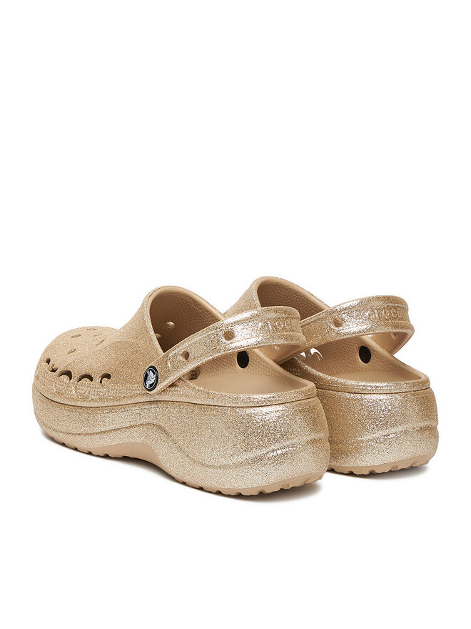 Crocs Παντόφλες Crocs BAYA PLATFORM CLOG 208459-212 Χρυσό