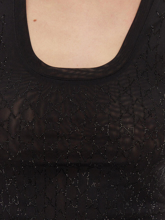 Marciano Guess Marciano Guess Top 5RGP21 6311A Schwarz Regular Fit