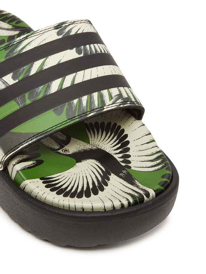 adidas Klapki adidas adilette Platform JI4754 Zielony