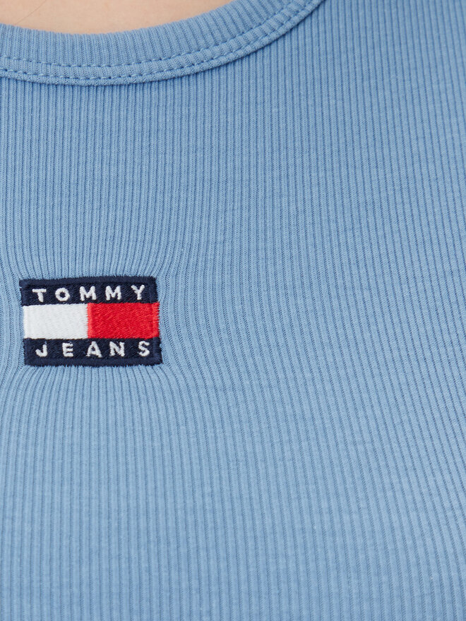 Tommy Jeans Tommy Jeans Camiseta Badge DW0DW17881 Azul Slim Fit