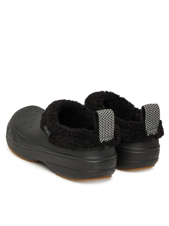 Crocs Шльопанці Crocs Classic Lined Shorty 211380 Чорний