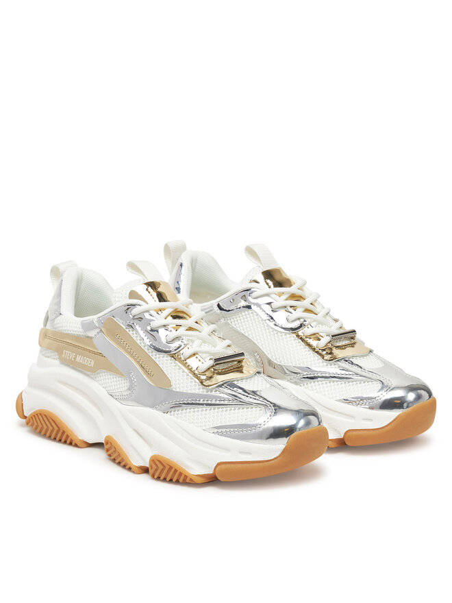 Steve Madden Snīkeri Steve Madden Possession-E SM19000033 Sudraba