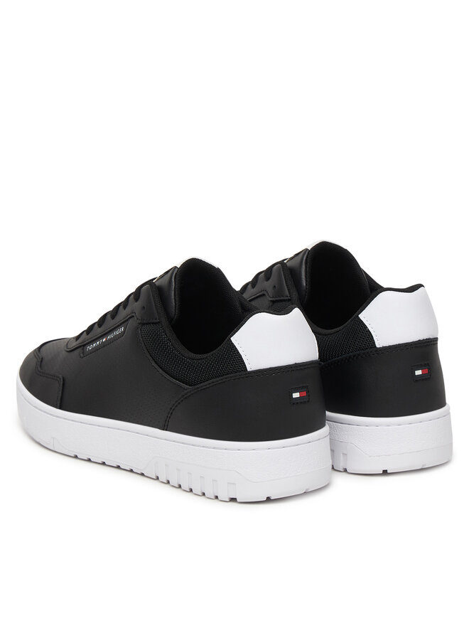 Tommy Hilfiger Sneakers Tommy Hilfiger Basket Core Lite Lth FM0FM05868 Schwarz