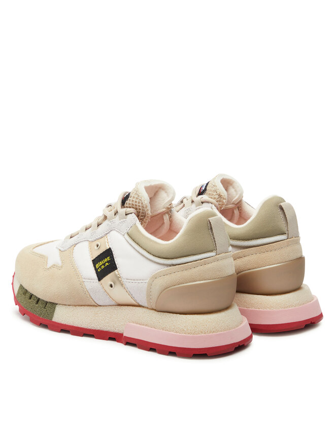 Blauer Sneakersy Blauer F3HOUMA01/COS Écru