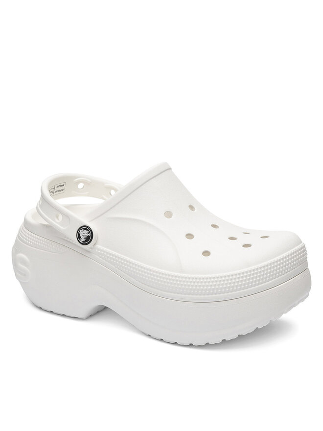 Crocs Şlapi Crocs BELLA CLOG 210062-100 Alb