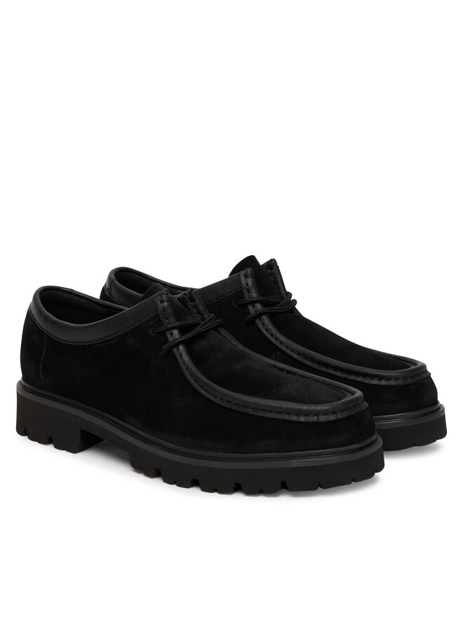 Clarks Halbschuhe Clarks Cleyhill Seam 26186418 Schwarz