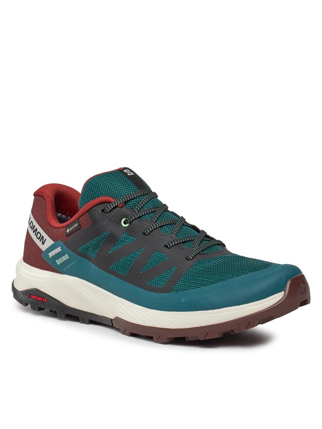 Salomon Trekkingi Salomon Outrise Gtx L47142100 Zielony