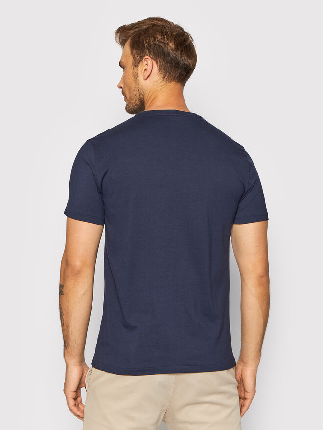 Polo Ralph Lauren Polo Ralph Lauren T-Shirt Bsr 710680785 Dunkelblau Custom Slim Fit