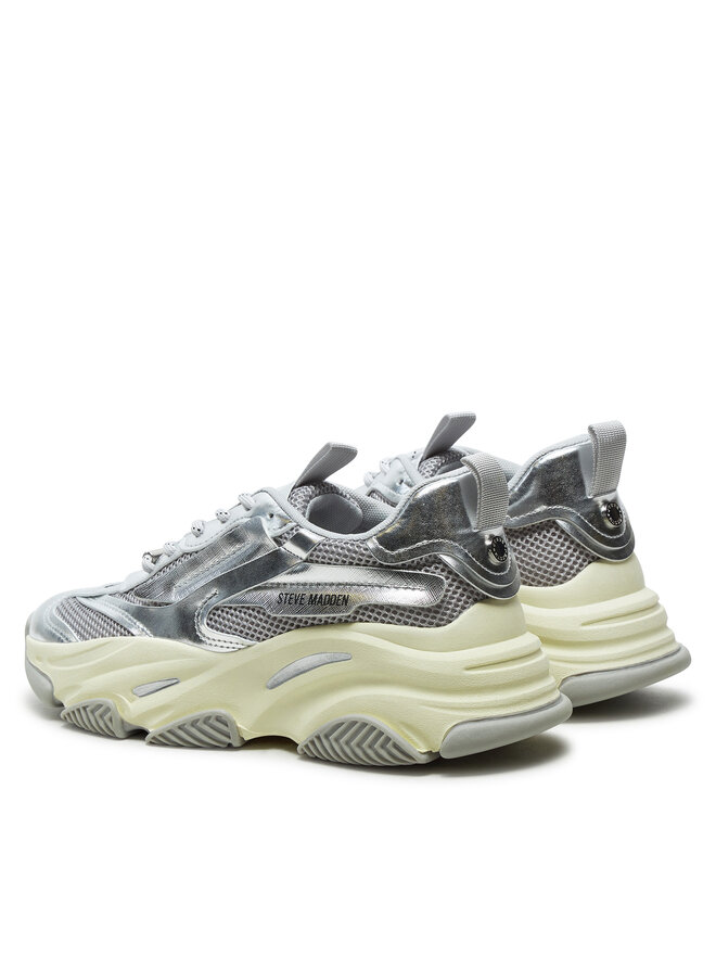 Steve Madden Αθλητικά Steve Madden Possession-E SM19000033 Ασημί