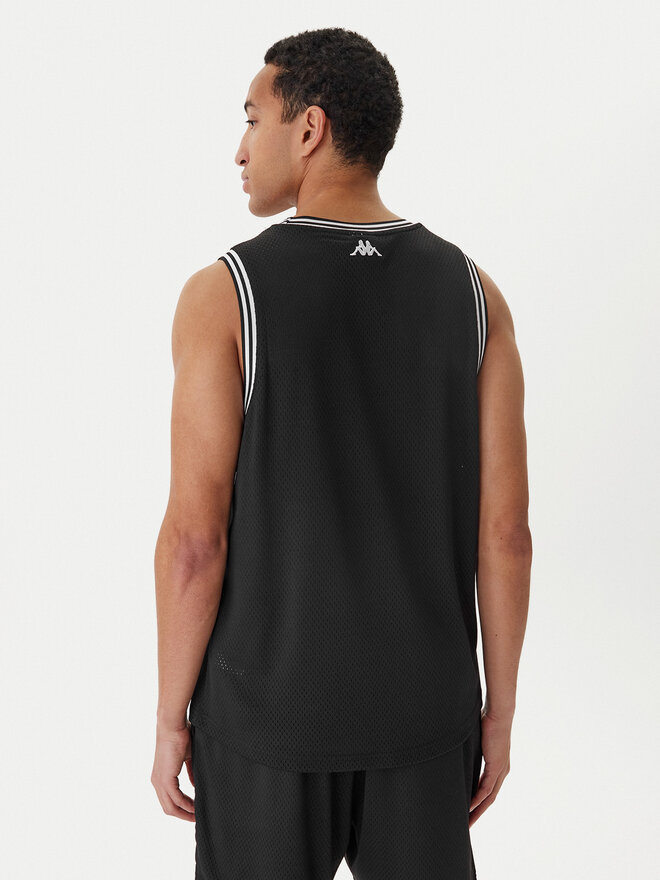 Kappa Kappa Майка Authentic Sainos 382E2PW Чорний Regular Fit
