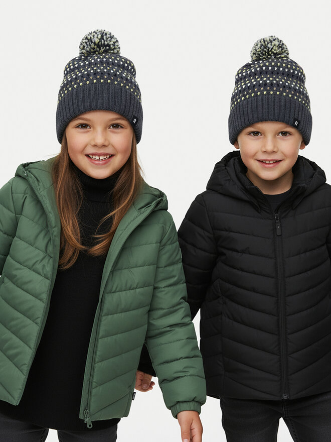 Reima Шапка Reima Pampula 5300234B Сив