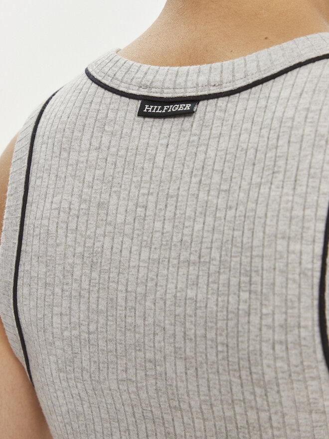 Tommy Hilfiger Tommy Hilfiger Top UW0UW05232 Grau Slim Fit