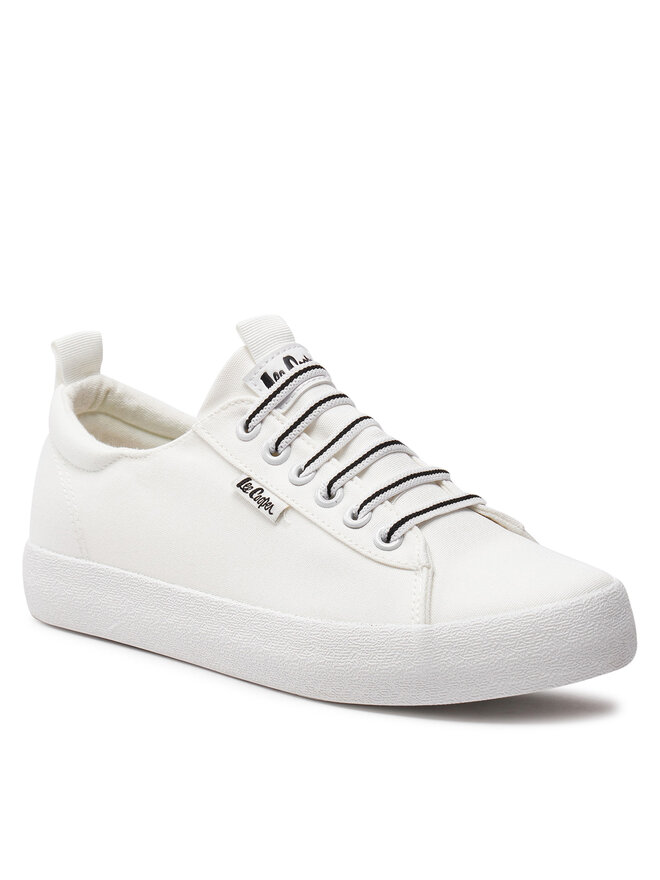 Lee Cooper Πάνινα παπούτσια Lee Cooper LCW-24-31-2184LA Λευκό