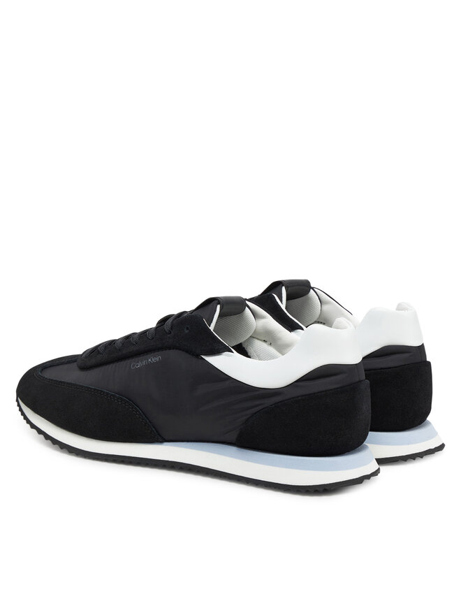 Calvin Klein Sneakersy Calvin Klein Runner Lace Up - Nylon Mix HW0HW02395 Czarny