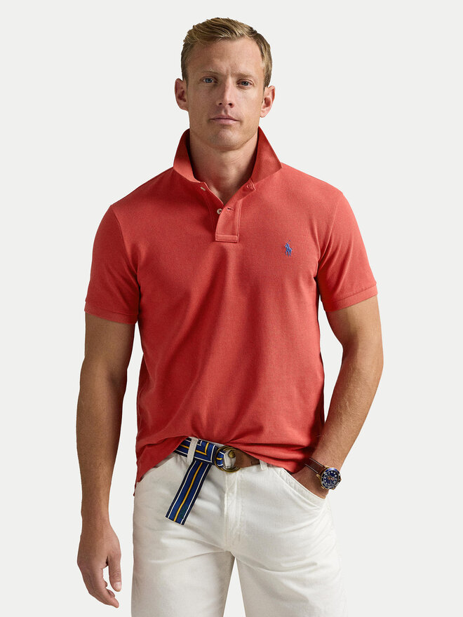 Polo Ralph Lauren Polo Ralph Lauren Poloshirt 710536856443 Rot Slim Fit