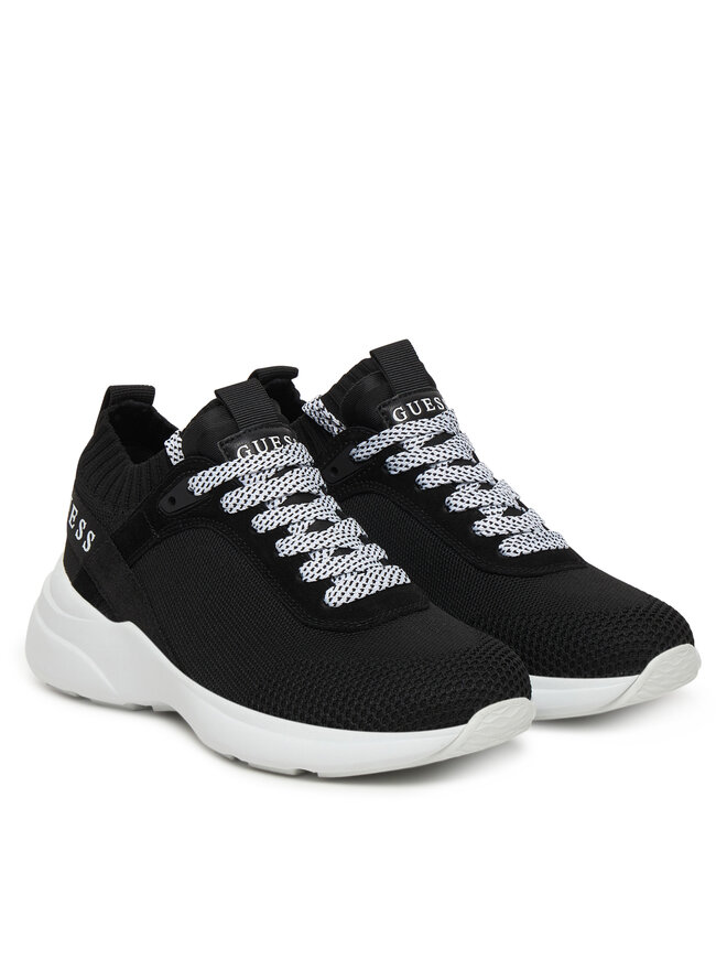 Guess Sneakers Guess FLJMLD FAB12 Schwarz