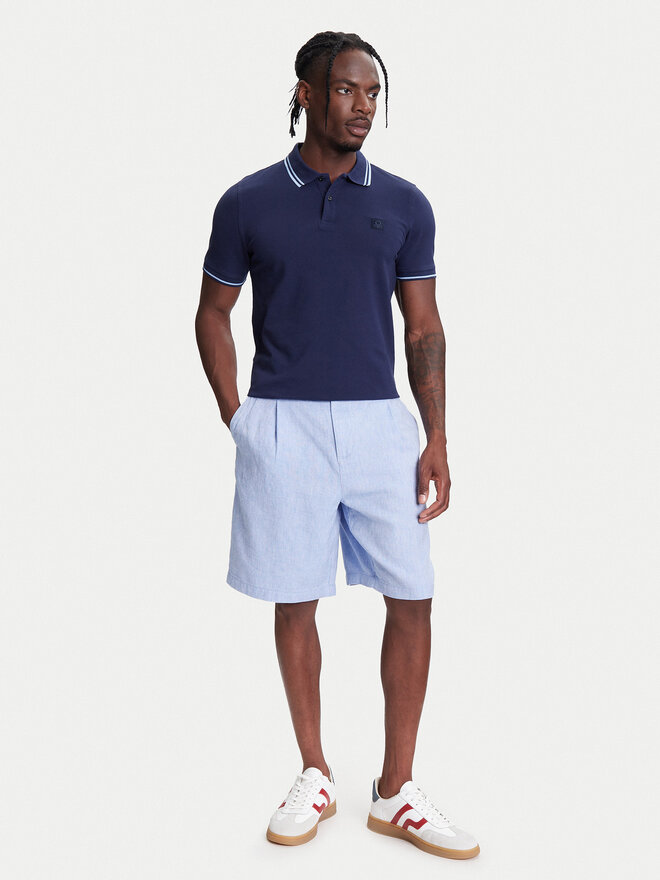 United Colors Of Benetton United Colors Of Benetton Poloshirt 3F9HU302E Dunkelblau Regular Fit