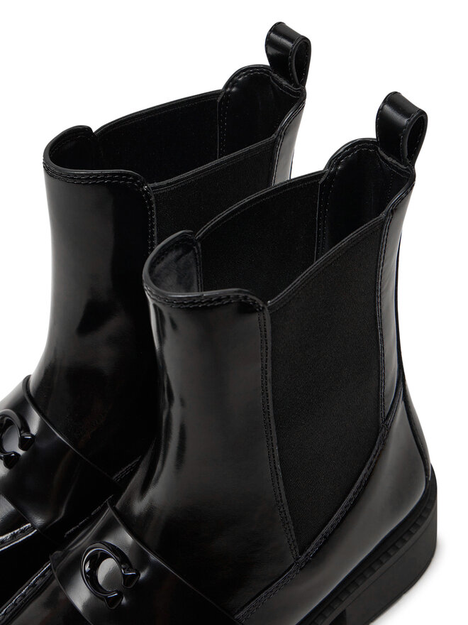 Coach Ботильйони Coach Louisa Bootie CX024 Чорний